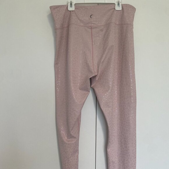 ZYIA Light n Tight Pink Leopard Unicorn Leggings Plus Size 20 - Picture 9 of 10